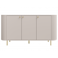 Komoda beżowa zaokrąglone boki frez 830 OLIVO Komoda beżowa zaokrąglone boki frez 830 OLIVO